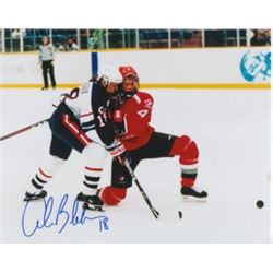 Alana Blahoski Signed 1998 Womens Gold Medal Olympic 8X10 Photo