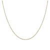 Image 1 : Gold Tone Brass Link Chain 16