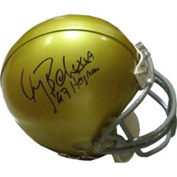 Gary Beban Signed UCLA Bruins Replica TB Mini Helmet 67 Heisman