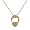 Image 1 : OPEN CIRCLE HEART PEND