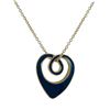 Image 1 : OPEN TWIST HEART PEND