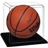 Image 1 : Basketball Unsigned Display Case With Black Base