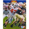 Image 1 : AJ Hawk Signed Ohio State Buckeyes 8X10 Photo
