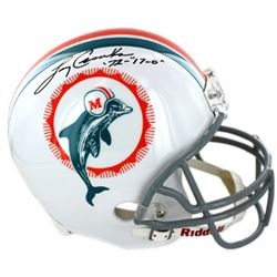 Larry Csonka Signed Miami Dolphins Full Size Replica TB Helmet W/ Dual '72 & 17-0- Steiner Hologram