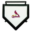 Image 1 : St. Louis Cardinals MLB Baseball Set Of 4 Mini Home Plate Coasters W/ Stand