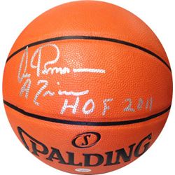 Artis Gilmore Signed Indoor/Outdoor NBA Spalding Basketball HOF 2011 & A Train (Kentucky Colonels/Sp