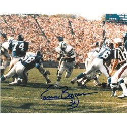 Emerson Boozer Signed New York Jets Color 8X10 Photo