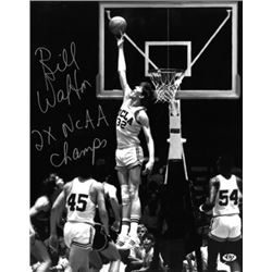 Bill Walton Signed UCLA Bruins 16X20 B&W Photo 2X NCAA Champs