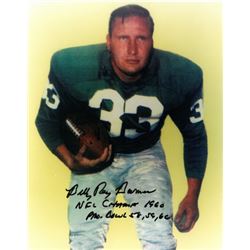 Billy Ray Barnes Signed Philadelphia Eagles 8X10 Photo W/ Dual NFL Champs 1960 & Pro Bowl 58, 59, 60