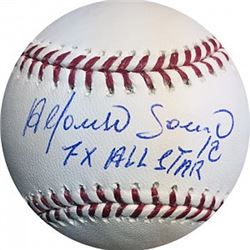 Alfonso Soriano Signed Official Major League Baseball 7X All Star (New York Yankees/Chicago Cubs)