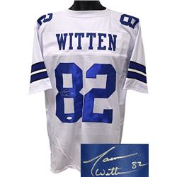 Jason Witten Signed Dallas Cowboys White Prostyle Jersey #82 XL- JSA Hologram