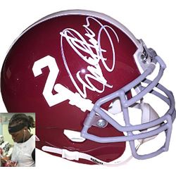 Derrick Henry Signed Alabama Crimson Tide Schutt #2 Authentic Mini Helmet (Heisman)- Steiner Hologra