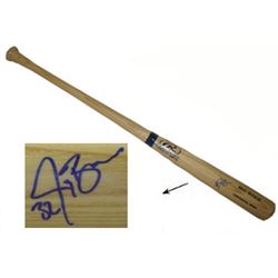Jay Bruce Signed Rawlings Blonde Big Stick Bat (New York Mets)