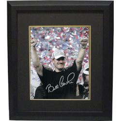 Bill Cowher Signed Pittsburgh Steelers SB XL 8X10 Photo Custom Framed (SB XL Champs)