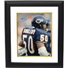 Image 1 : Mike Singletary Signed Chicago Bears 16X20 Photo HOF 98 Custom Framed