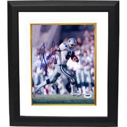 Jay Novacek Signed Dallas Cowboys 8X10 Photo Custom Framed- PSA Hologram