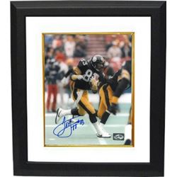 Louis Lipps Signed Pittsburgh Steelers 8X10 Photo Custom Framed