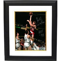 Bill Walton Signed Portland Trail Blazers 8X10 Photo Custom Framed HOF 93
