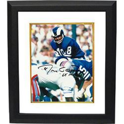 Roman Gabriel Signed Los Angeles Rams 8X10 Photo Custom Framed 69 MVP