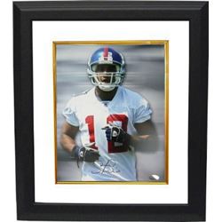 Steve Smith Signed New York Giants 8X10 Photo Custom Framed