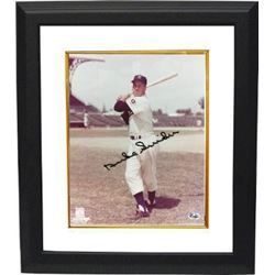 Duke Snider Signed Brooklyn Dodgers 8X10 Photo Custom Framed