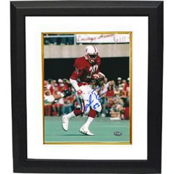 Mike Rozier Signed Nebraska Cornhuskers 8X10 Photo 83 (Heisman)