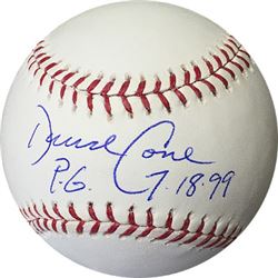 Dave Cone Signed Official Major League Baseball PG 7-18-99 (Perfect Game) (New York Yankees)