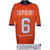 Image 1 : Deandre Hopkins Signed Clemson Tigers Orange Custom Jersey- Tri-Star Hologram