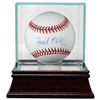 Image 1 : Fred Mcgriff Signed Official Major League Baseball W/Glass Case