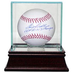 Boog Powell Signed Official Major League Baseball 66 & 70 WS Champs W/ Glass Case (Baltimore Orioles