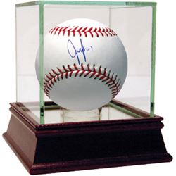 Jeff Francoeur Signed MLB Baseball #7 W/ Glass Case- Steiner Hologram (Braves/Mets/Phillies)
