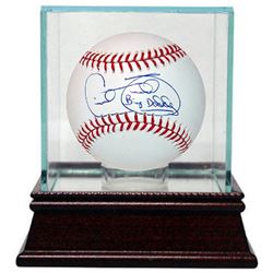 Cecil Fielder Signed Official Major League Baseball W/ Glass Case Big Daddy (Detroit Tigers)