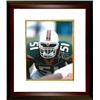 Image 1 : Jonathan Vilma Signed Miami Hurricanes 8X10 Photo Custom Framed