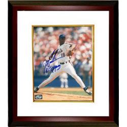 Doc Gooden Signed New York Mets 8X10 Photo Custom Framed 85 CY Young