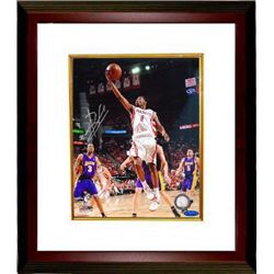 Aaron Brooks Signed Houston Rockets 8X10 Photo Custom Framed- Tri-Star Hologram