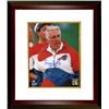 Image 1 : Marv Levy Signed Buffalo Bills 16X20 Photo Custom Framed HOF 01 (Red & Blue Jacket Coaching)