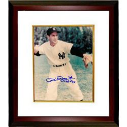 Phil Rizzuto Signed New York Yankees 8X10 Photo Custom Framed HOF 94 (Deceased)