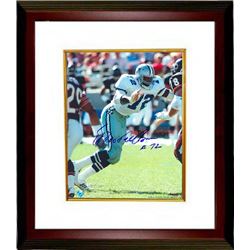 Ed Jones Signed Dallas Cowboys 8X10 Photo Custom Framed "Too Tall"