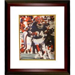 Thurman Thomas Signed Buffalo Bills 16X20 Photo Custom Framed- Mounted Hologram