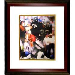 Marcus Allen Signed Raiders 16X20 Photo Custom Framed