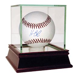Homer Bailey Signed MLB Baseball (MLB Auth)