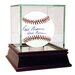 Ralph Branca Signed MLB Baseball W/ "Dem Bums" Insc