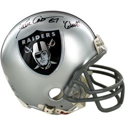 Dave Casper Signed Oakland Raiders Mini Helmet W/ Ghost Inscrip.