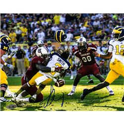 Jadeveon Clowney Hit Vs. Michigan Signed 16X20 Photo