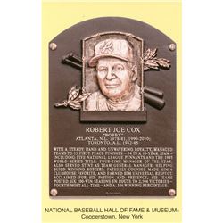 Bobby Cox Hall Of Fame Plaque Postcards
