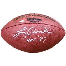 Larry Csonka Signed Duke Football W/ HOF 87 Insc