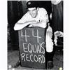 Image 1 : Joe Dimaggio Holding 44 Equals Record Sign In Locker Room 16X20 (PF)