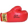Image 1 : Roberto Duran Signed Red Boxing Glove (Yellow Everlast Patch)