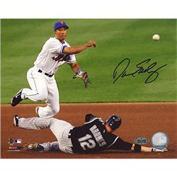 Damion Easley Turning Double Play 16X20 Photo