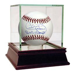 Cecil Fielder MLB Baseball W/ "96 WS Champs" Insc